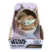 New The Child And Pram RC 27 MHz W/ Remote Grogu Star Wars Mandalorian Baby Yoda