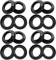 36x48x11 36 * 48 Motor Front Shock Fork Damper Shaft Oil Seal Retainers 36 48 Dust Cover For DT50R DT50 DT 50 R 2003-2010(8pc seal 8pc cover)