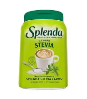 SPLENDA Stevia Zero Calorie Sweetener Plant Based Sugar Substitute Granulated