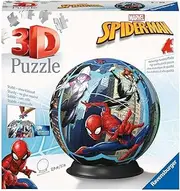 Ravensburger 3D Puzzle 11563 - Puzzle-Ball Spiderman - Puzzle-Ball mit vielen Comic-Szenen des Spinnenmanns - für Erwachsene und Kinder ab 6 Jahren: Erlebe Puzzeln in der 3. Dimension