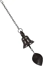 AKOOSY Elegant Vintage Wind Chime Blessing Bell for Indoor and Outdoor Decor Temple Bell Symbol of Fortune and Relaxing Chimes for Home Garden Patio and Balcony