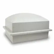 Crowne Vault Adult Granite Color Polymer Funeral Cremation Urn Burial Vault