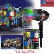 12 Pattern Slides Christmas Halloween Image Laser Projector Light