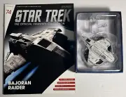 2016 Eaglemoss Star Trek Starships- #74 Bajoran Raider w/Magazine