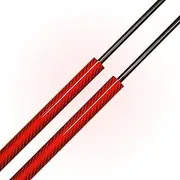 Gas Springs for Smart for Fortwo 451 for Coupe 2007-2014 A4519880004 Rear Tailgate Boot Gas Spring Shock Absorber Lift Support Qty(2) Trunk Struts Gas Struts(Red Carbon Fiber)
