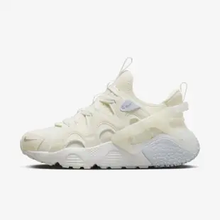 Nike 休閒鞋 Wmns Air Huarache CRAFT 女鞋 男鞋 奶油白 武士鞋 襪套式 DQ8031-102 23.5cm WHITE/GREY