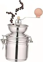 TOVINANNA Manual Bean Grinder Stainless Steel Container Hand Conical Burr Easy Operation for Kitchen Tool
