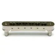 Graph Tech Resomax Nv1 4mm Tune-O-Matic Bridge-Resomax Saddles Bk Nkl PM-8843-BN