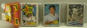 1985 Topps Baseball Rack Pack George Brett Lance Parrish Dave Winfield on Front