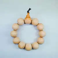 在飛比找蝦皮購物優惠-[美藝藝品]台灣檜木手珠 手鍊 佛珠(20mm)
