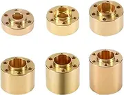 Modification Accessories Brass Wheel Widening Adapter for RC Crawler Car Axial SCX10 Capra for TRX4 for TRX6(22mm)