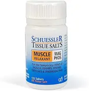 Schuessler Tissue Salts 125 Tablets - Mag Phos - No 8 - Nerve & Muscle Relaxant