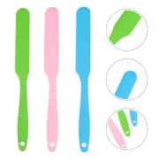 3 Pcs Hair Removal Wax Sticks Silicone Spatulas Non-stick Scraper