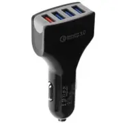 Qc3.0 Mobile Phone 4 Port Usb Black Chargers & Cradles