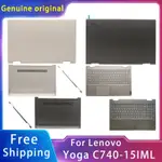 LENOVO 全新適用於聯想 YOGA C740-15IML;替換筆記本電腦配件液晶後蓋/底部/鍵盤帶 LOGO 5CB