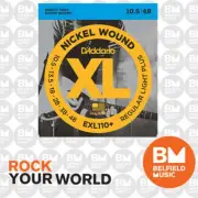 D'Addario EXL110+ Electric Guitar Strings XL Nickel 10.5-48 Regular Light Plus