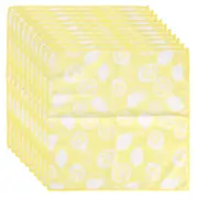 10PCS 40x40cm Fruit Pattern Reactive Printed Towel Super Absorbent Microfiber Towel Kitchen Use