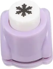 MUELODSIC Snowflake Paper Punch Decorative Craft Punch for Scrapbooking Holiday Cards Classroom Projects Precision Cutting Ergonomic Grip for Easy Use Xmas Celebrations