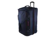 Pierre Cardin Trolley Bag Large Soft Travel Luggage Wheeled Duffle 82 Cm - Navy