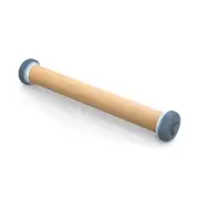 Pastel Rolling Pin with Removable Rings for Adjustable Pastry Thickness
