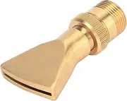 SUPVOX Full Copper Fan-Shaped Spray Head for Lawn and Garden Sprinkler System Fountain Nozzle
