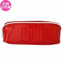 在飛比找森森購物網優惠-Dior 迪奧 紅色漆皮化妝包(公司貨)