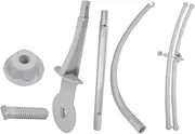 LIFKOME 1 Set Bed Bell Bracket Crib Bed Bell Holder Crib Holder Bracket Bed Bell Supporting Bracket Bed Bell Supporting Stand Crib Mobile Bracket White Plastic