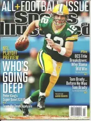 Sports Illustrated January 9 2012 Aaron Rodgers Green Bay Packers Newsstand !!