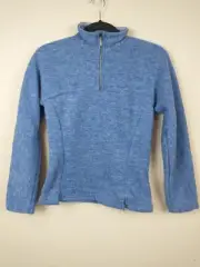 Vintage Patagonia Better Sweater Womens XS Blue 1/4 Quarter Zip Fleece Pullover