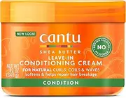 Cantu Shea Butter for Natural Hair Leave In Conditioning Repair Cream, 12 Ounce