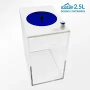Medium 2.5L Dosing Container (6.3" x 4.3" x 8") - IceCap