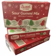 Sweet Smiles Sour Gummi Mix Holiday Themed Candy Lot