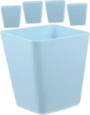 5pcs Car Cup for Storage Mini Cart Appliance Hand Dolly Utensil Holder Hanging Storage Holder Mini Accessories Mini Wastebasket Bucket Organizer Wall-Mounted Plastic Storage Basket