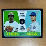 2020 TOPPS HERITAGE PETE ALONSO/WILLIE STARGELL 世代交替特卡