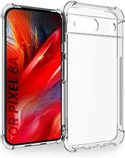 [TailTech] Case for Google Pixel 8A Case Google Pixel 8A Phone Case - Transparent TPU, Bumper Case Compatible with Google Pixel 8A