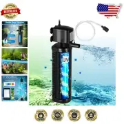 Submersible U-V Filter for Fish & Turtle Tanks - 75-300 Gallon Capacity, 300 GPH