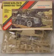 Armor German Half Track Sd Kfz 250/10 Armored 1/40 AHM New AHM Kit