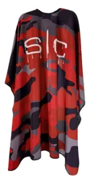 StyleCraft Professional Barber Cutting Cape Camo Design One Size | SC306M