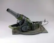 EAGLE MINIATURES WORLD WAR 1 & WW2 GC002 GERMAN SKODA 42CM SIEZE HOWITZER CAMO
