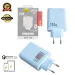 外殼充電器 240W XM 12T 5G 適配器快速充電通用適用於 ANDROID 智能手機高品質 BY.ROBOT S