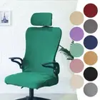 Office Computer Chair Cover Stretch Swivel Slipcover Desk Task Seat Cover
