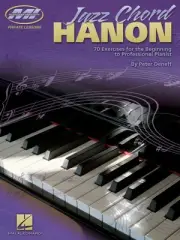 Jazz Chord Hanon 70 Exercises Beginner to Pro Piano Keyboard Lessons Book