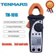 Tenmars TM-1016 AC-HVAC Clamp Meter New in box Free Shipping✦Kd