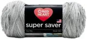 3 Pack Red Heart Super Saver Yarn-Soapstone E300B-3976