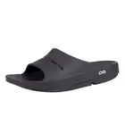 OOFOS OOahh Recovery Slide, Black - Women’s Size 10, Men’s Size 8