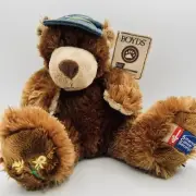 Boyds Bears Teddy Bear American Cancer Society Daffodil Days Plush Stuffed