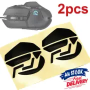 2pcs Black Hotline Gaming Competition Games G502 Feet Logitech Mouse Skates