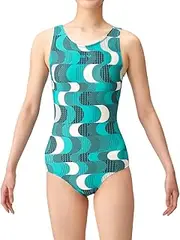 [arena] lar3221w-grn No-Maru Swim Swimsuit W Fit