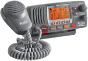 MR F77B VHF Marine Radio with GPS, Waterproof Design & Noise Cancelling Mic