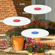 GFYYBKJ 3 Pack Plants Shade Cover for Outdoor Plants, 65% Sunblock Shade Cloth Outdoor, Garden Shade Disk Umbrella, Sun Shade for Plants, Prefect for Your Garden, Potted Plant, Live Plant Outdoor